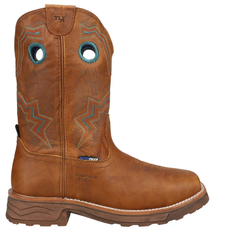 Lumen 10 Inch Composite Toe Waterproof Work Boots made by Tony Lama