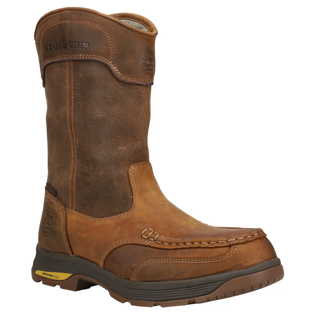 Athens SuperLyte Moc 11 inch Waterproof Alloy Toe Work Boots sold by Shoebacca product image thumbnail 2