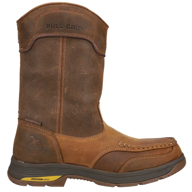 Athens SuperLyte Moc 11 inch Waterproof Alloy Toe Work Boots made by Shoebacca
