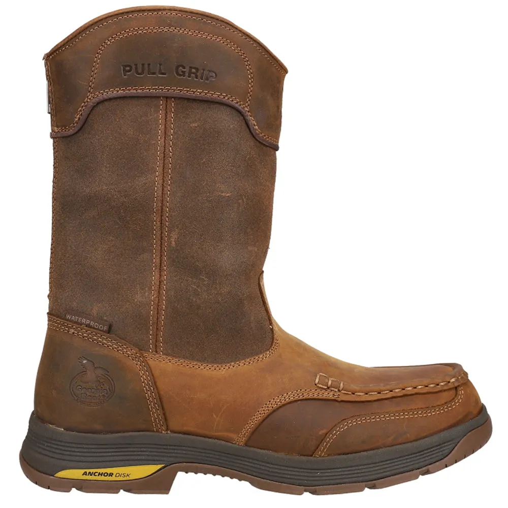 Athens SuperLyte Moc 11 inch Waterproof Alloy Toe Work Boots sold by Shoebacca