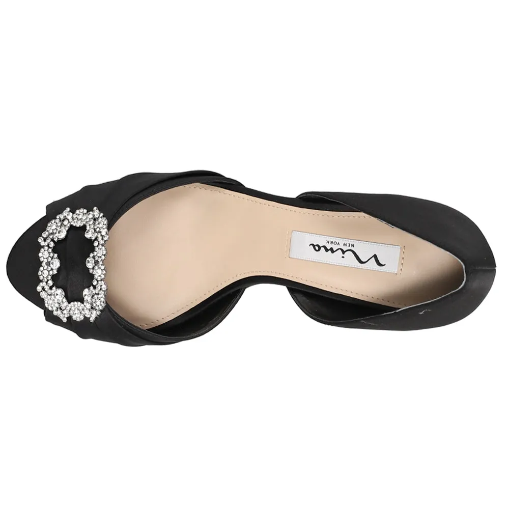 Corrine Rhinestone Peep Toe Evening Pumps sold by Shoebacca product image thumbnail 4