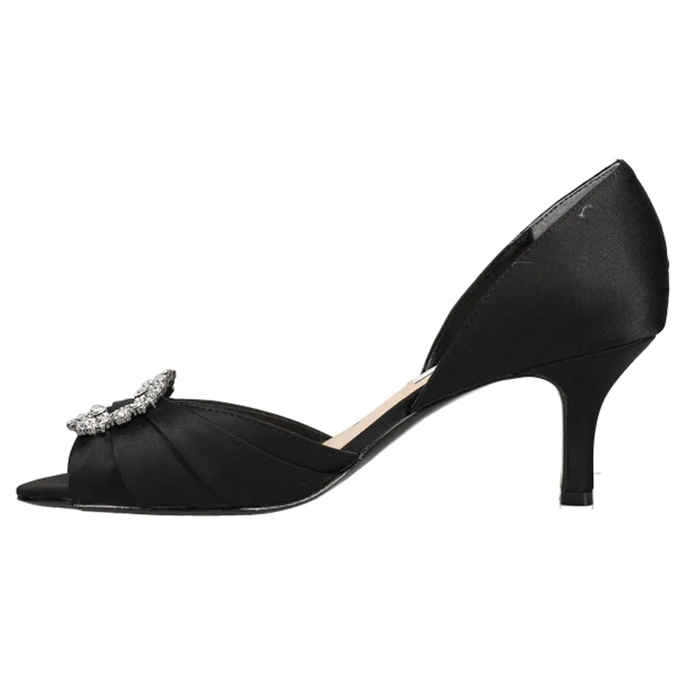 Corrine Rhinestone Peep Toe Evening Pumps sold by Shoebacca product image thumbnail 3