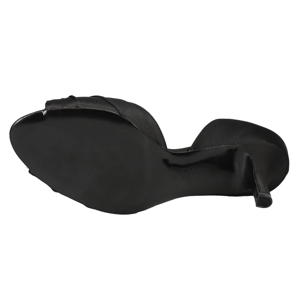 Corrine Rhinestone Peep Toe Evening Pumps sold by Shoebacca product image thumbnail 5