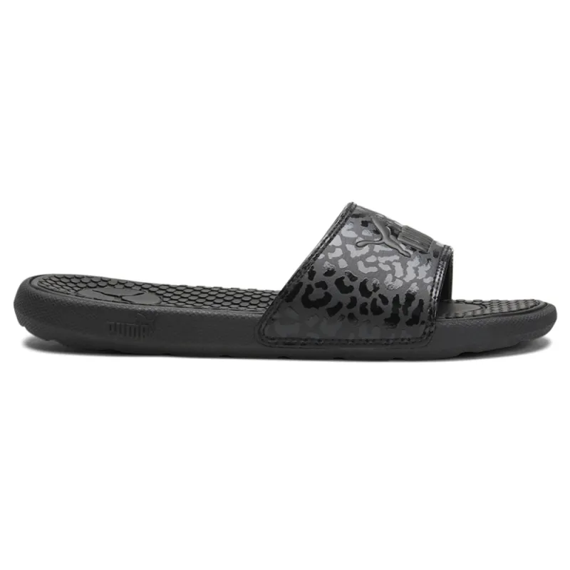Cool Cat Matte & Shine Slide Sandals sold by Shoebacca
