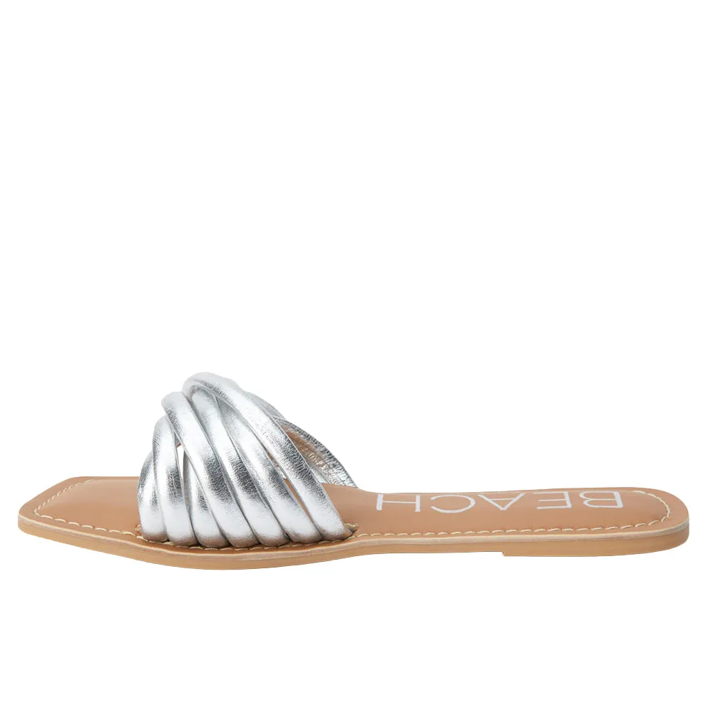 Gale Metallic Slide Sandals sold by Shoebacca product image thumbnail 3