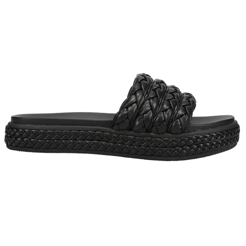 Bri Braided Platform Slide Sandals sold by Shoebacca
