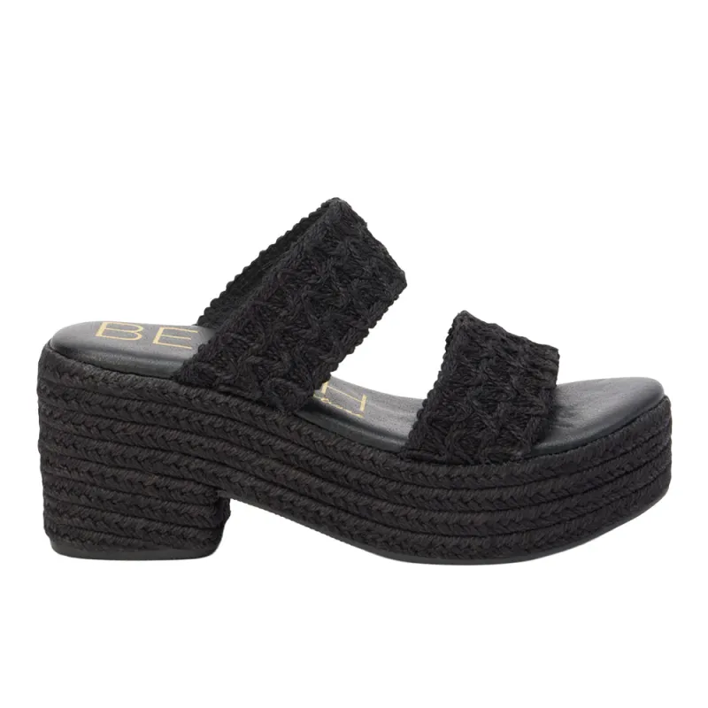 Ocean Ave Platform Block Heel Sandals sold by Shoebacca