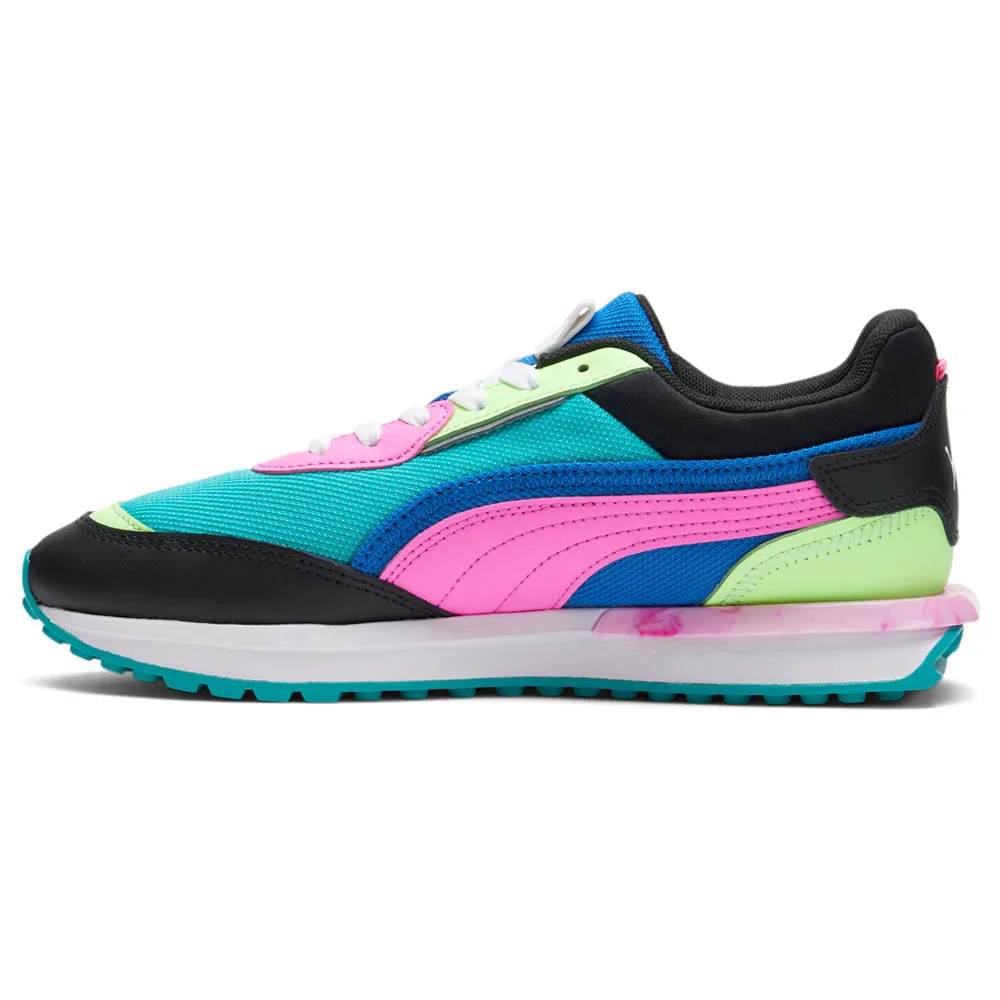 City Rider Marble Lace Up Sneakers sold by Shoebacca product image thumbnail 3