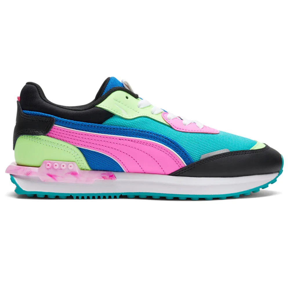 City Rider Marble Lace Up Sneakers sold by Shoebacca
