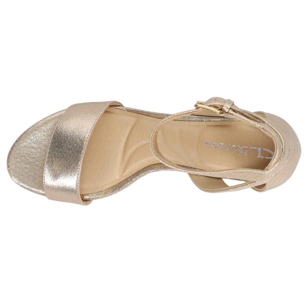 Go On Starstone Metallic Platform Sandals sold by Shoebacca product image thumbnail 4