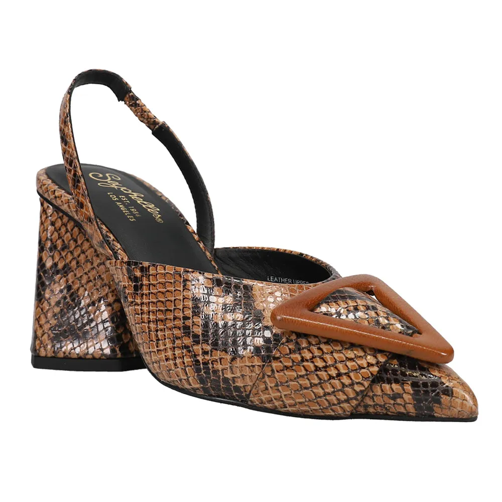Rumor Has It Snake Block Heel Pumps sold by Shoebacca product image thumbnail 2