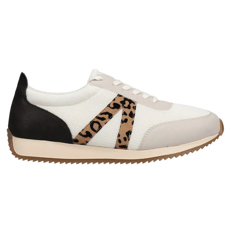 Kable Leopard Print Lace Up Sneakers sold by Shoebacca