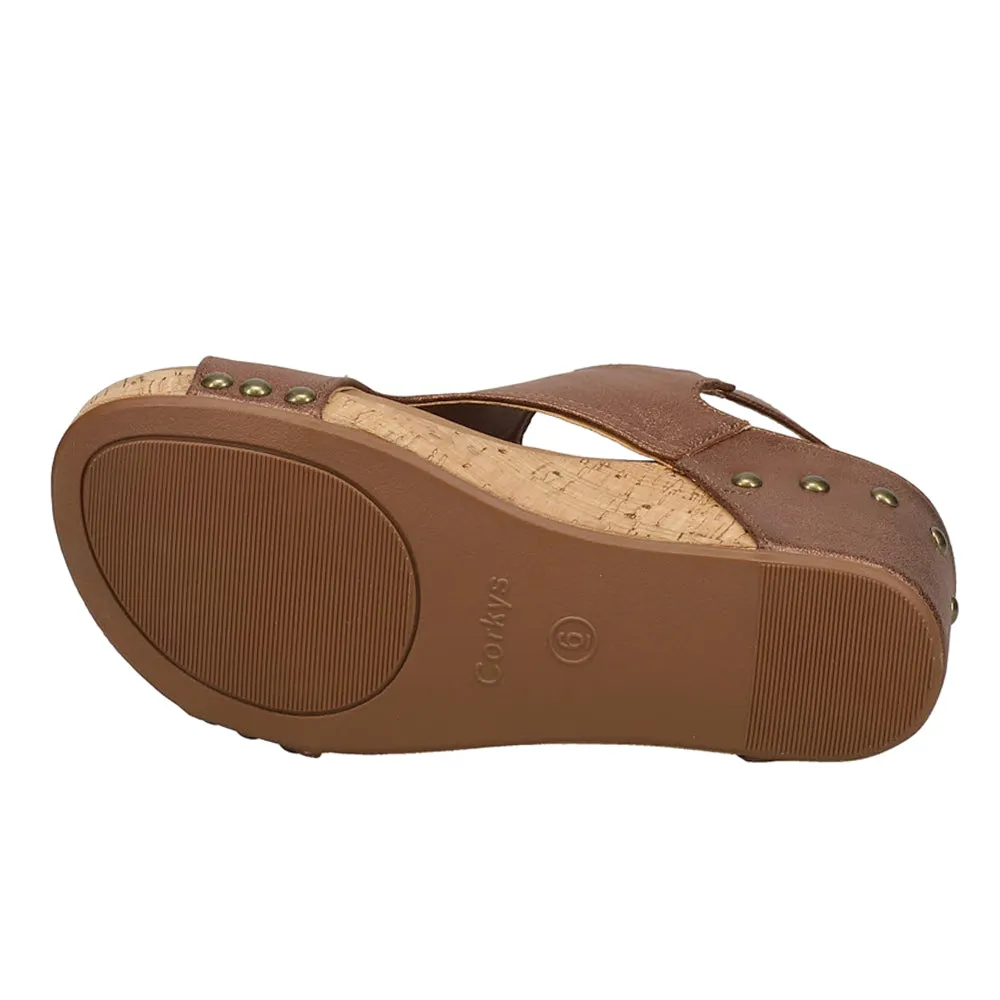 Carley Studded Slingback Wedge Sandals sold by Shoebacca product image thumbnail 5