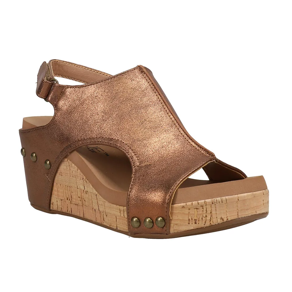 Carley Studded Slingback Wedge Sandals sold by Shoebacca product image thumbnail 2