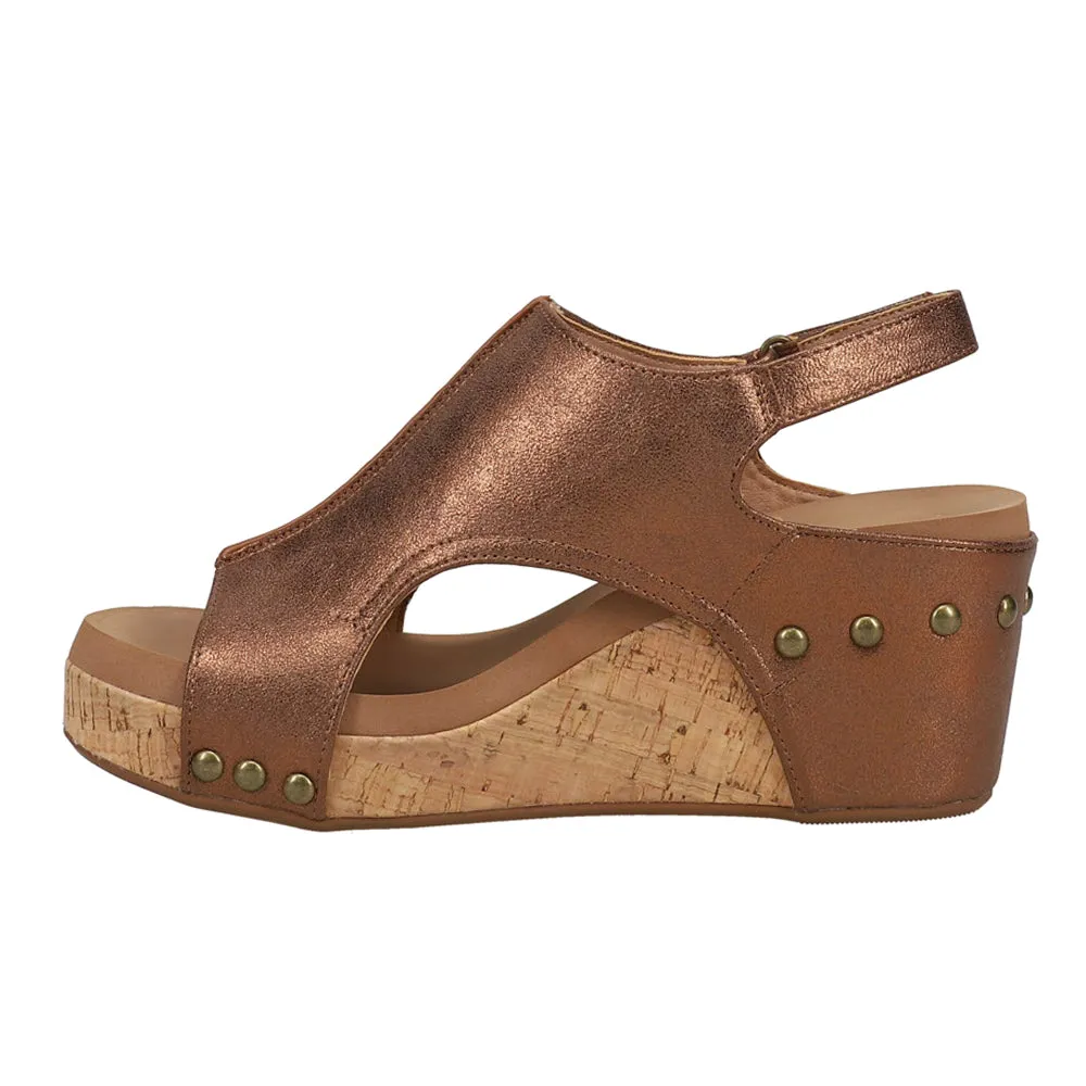 Carley Studded Slingback Wedge Sandals sold by Shoebacca product image thumbnail 3