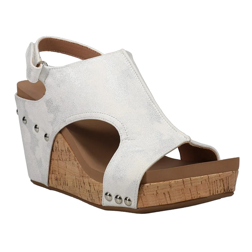 Tiffanee Studded Wedge Sandals sold by Shoebacca product image thumbnail 2