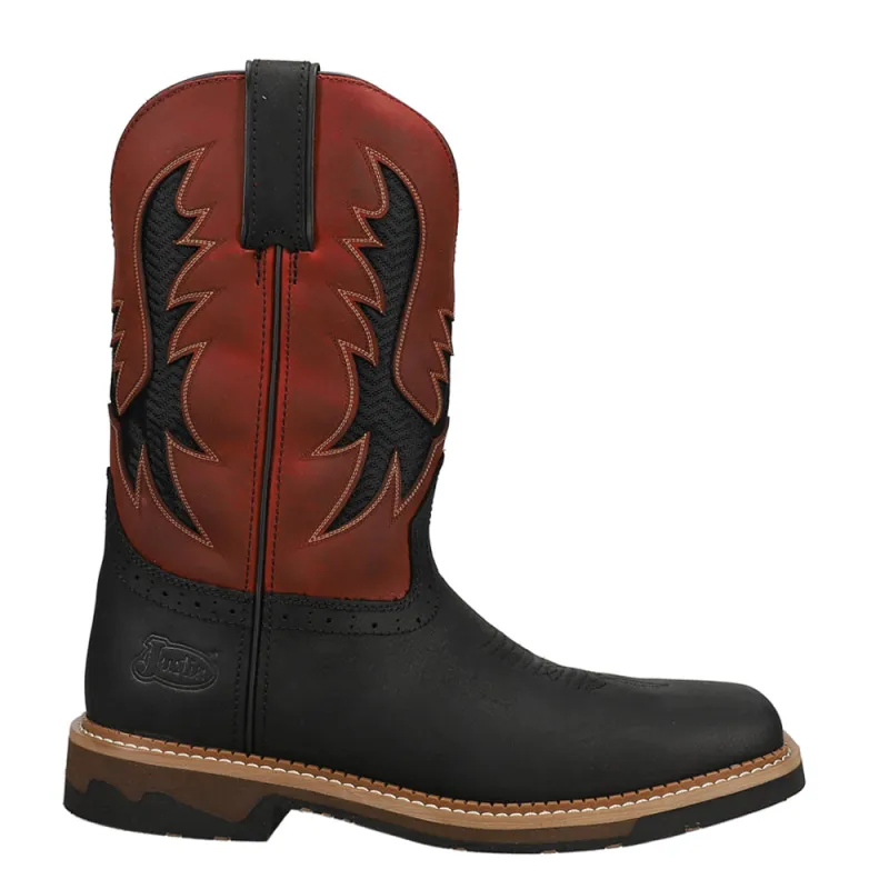 Bolt 11 Inch Work Boots made by Justin Boots