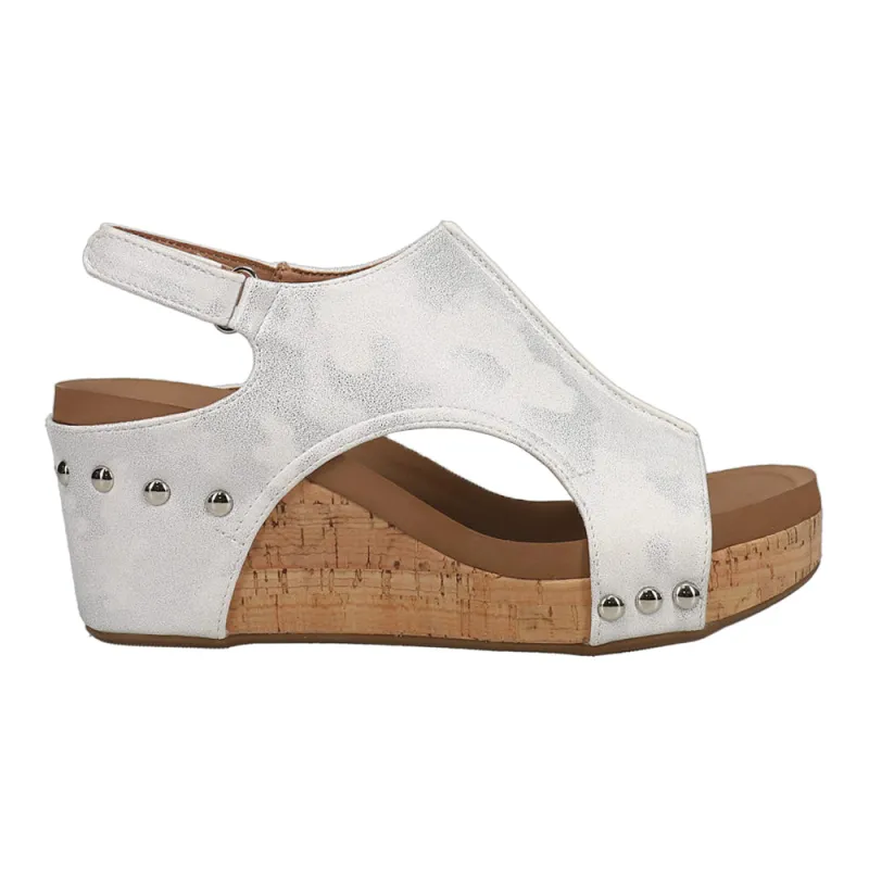 Carley Studded Slingback Wedge Sandals sold by Shoebacca