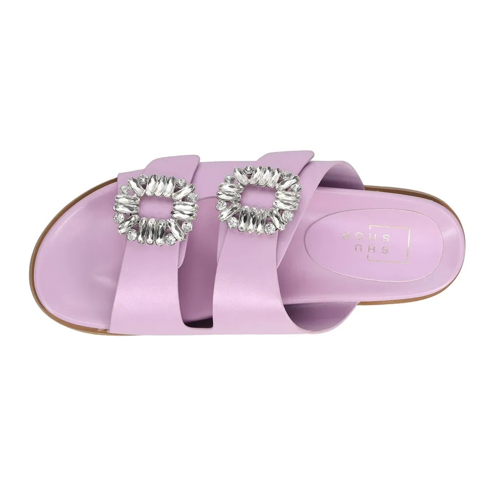 Bridget Rhinestone Slide Sandals sold by Shoebacca product image thumbnail 4