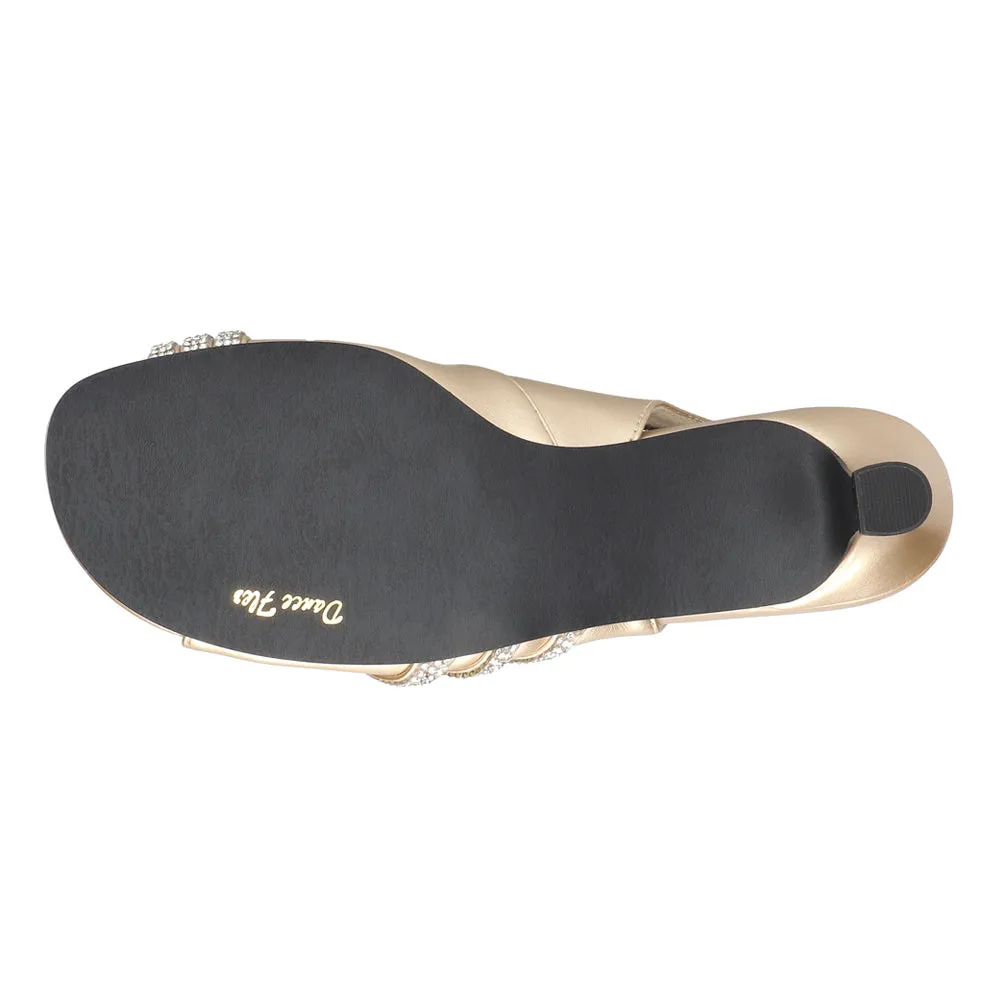Teton Metallic Rhinestone Slingback Sandals sold by Shoebacca product image thumbnail 5