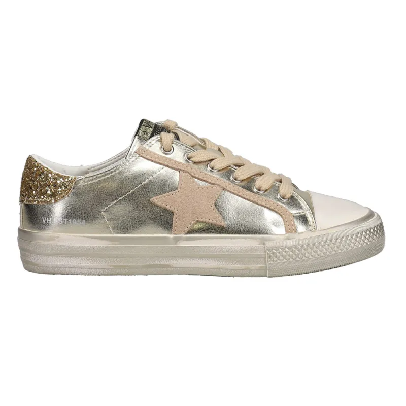 Alive Metallic Glitter Slip On Sneakers sold by Shoebacca