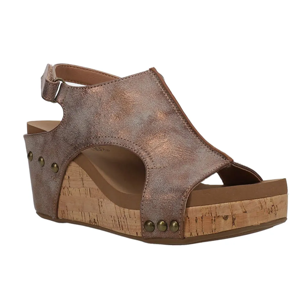 Carley Studded Slingback Wedge Sandals sold by Shoebacca product image thumbnail 2