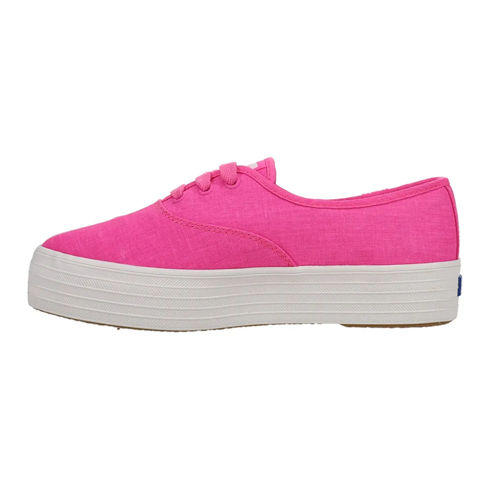 Point Linen Lace Up Sneakers sold by Shoebacca product image thumbnail 3