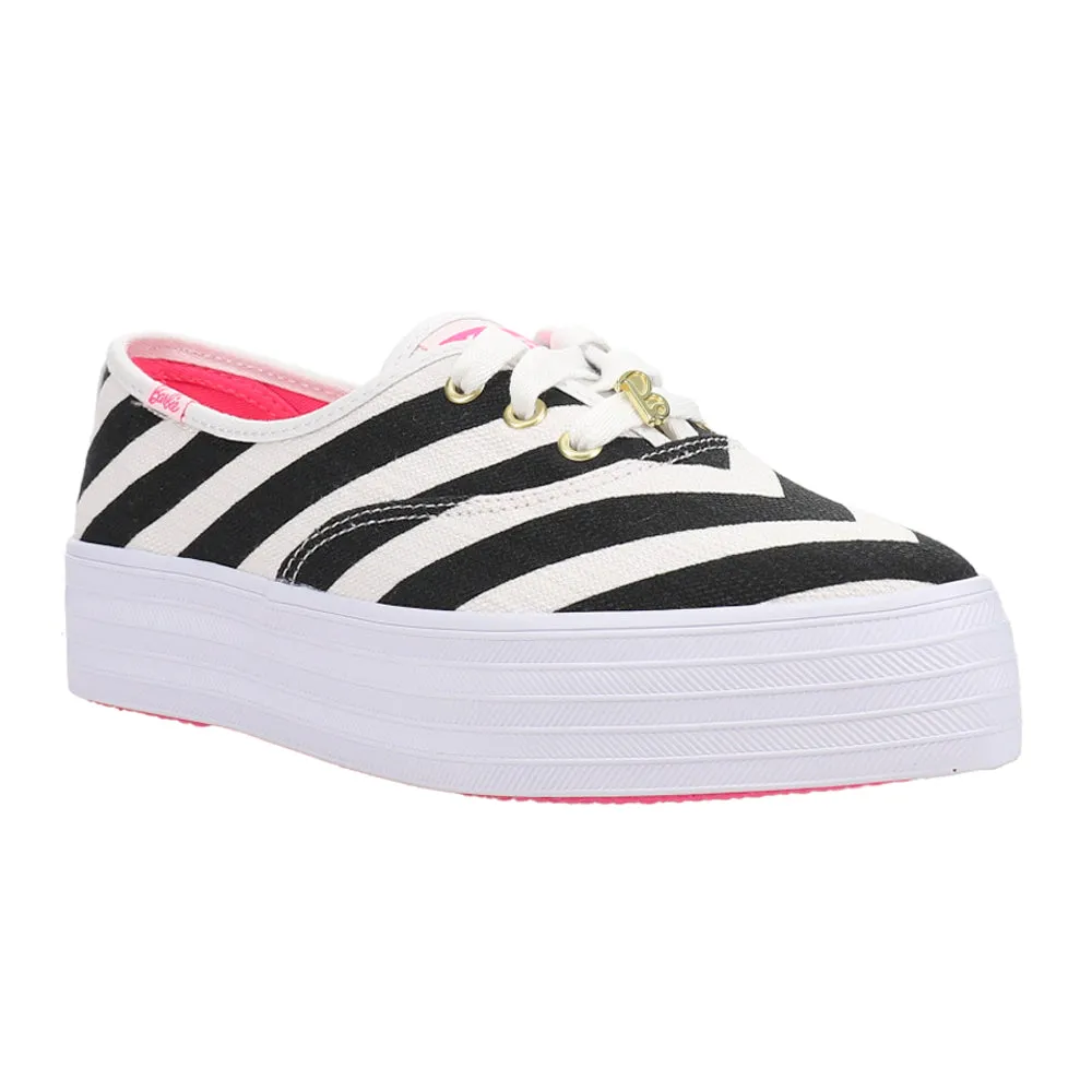 Keds x Barbie Point Striped Canvas Lace Up Sneakers sold by Shoebacca product image thumbnail 2