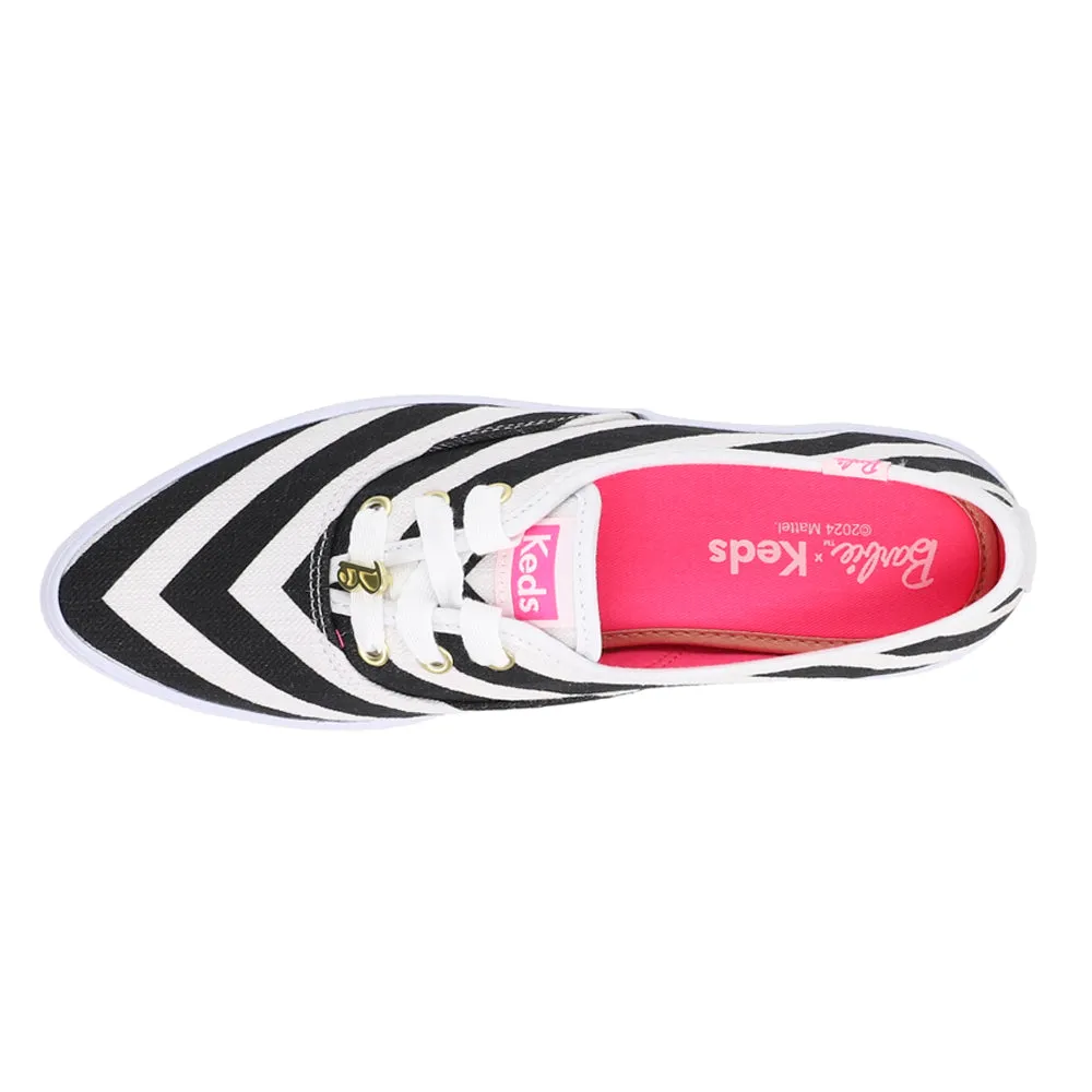 Keds x Barbie Point Striped Canvas Lace Up Sneakers sold by Shoebacca product image thumbnail 4