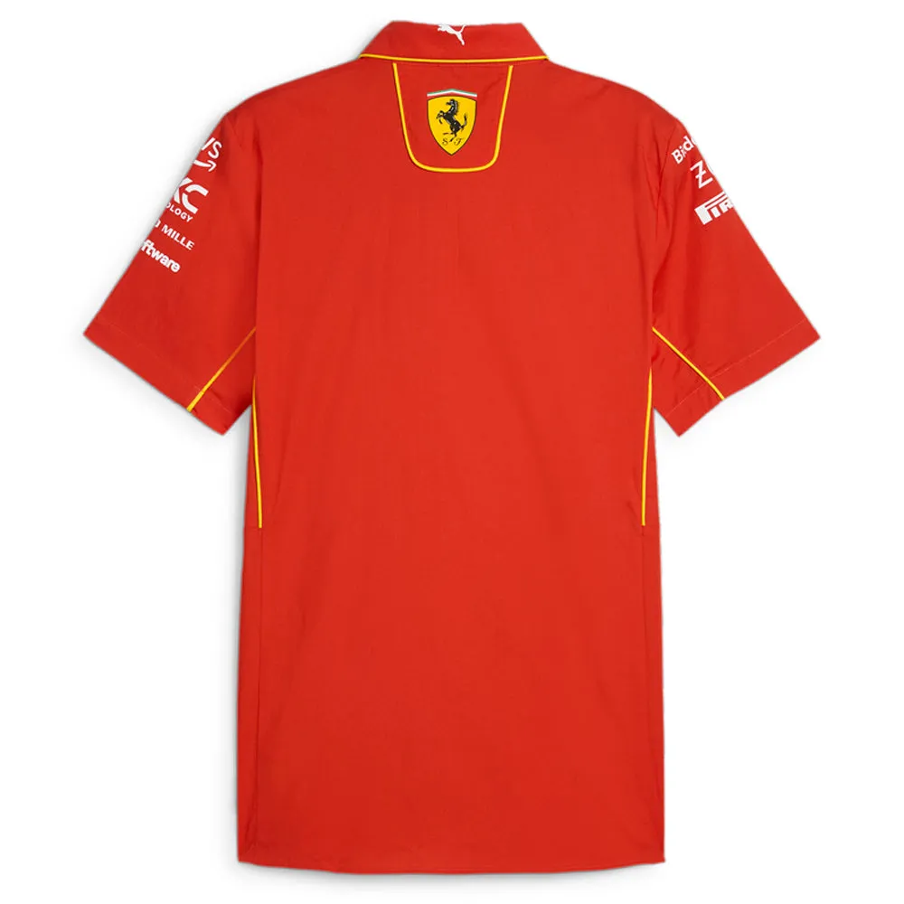 Scuderia Ferrari Team Short Sleeve Polo Shirt sold by Shoebacca product image thumbnail 2