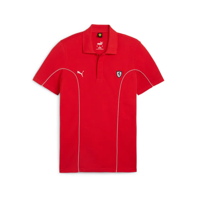 Scuderia Ferrari Style Short Sleeve Polo Shirt sold by Shoebacca