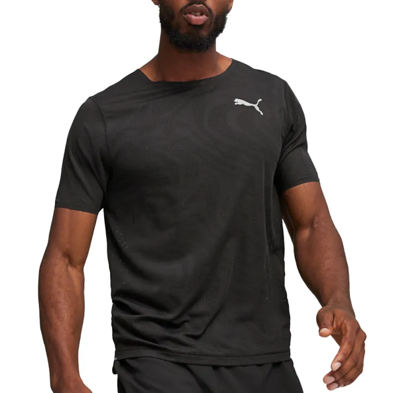 Run Ultraspun Crew Neck Short Sleeve Athletic T-Shirt made by Puma