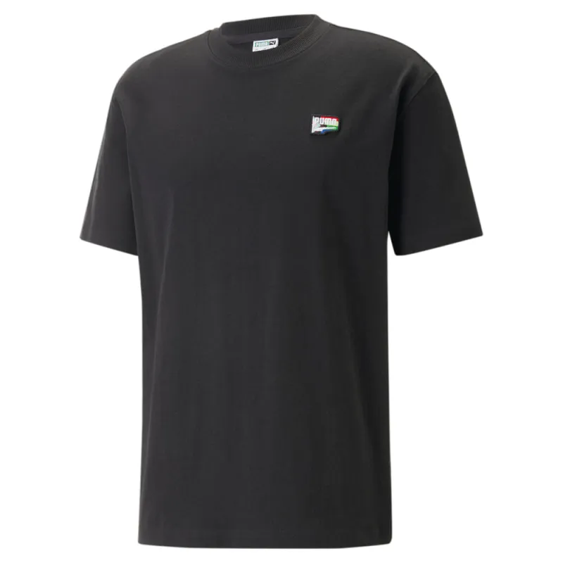 Downtown Pride Crew Neck Short Sleeve T-Shirt made by Puma