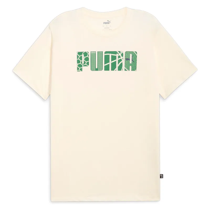 Branded Graphic Crew Neck Short Sleeve T-Shirt sold by Shoebacca