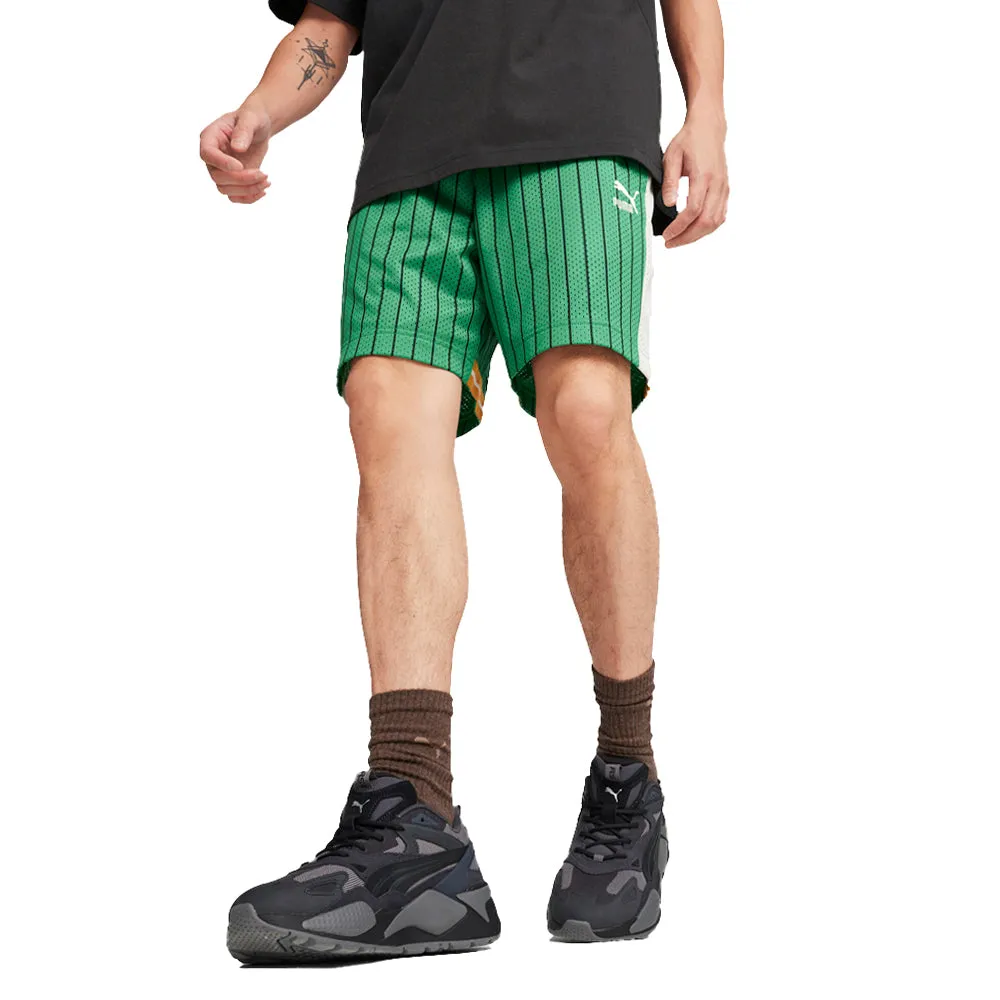 T7 For The Fanbase Mesh 7 inch Shorts sold by Shoebacca