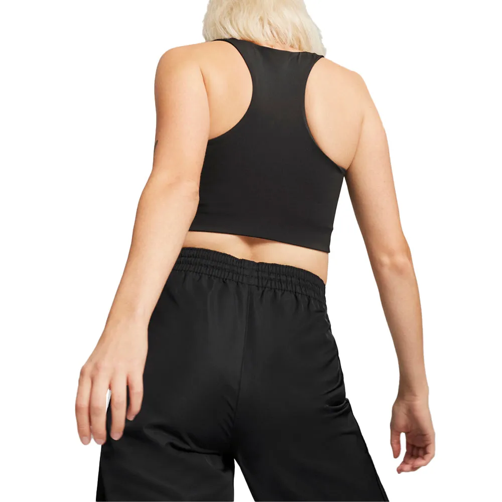 T7 Cropped Logo Scoop Neck Tank Top sold by Shoebacca product image thumbnail 2