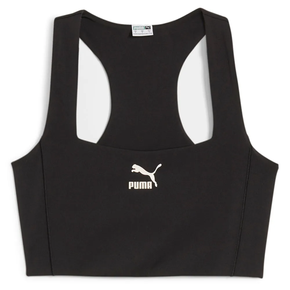 T7 Cropped Logo Scoop Neck Tank Top sold by Shoebacca product image thumbnail 3