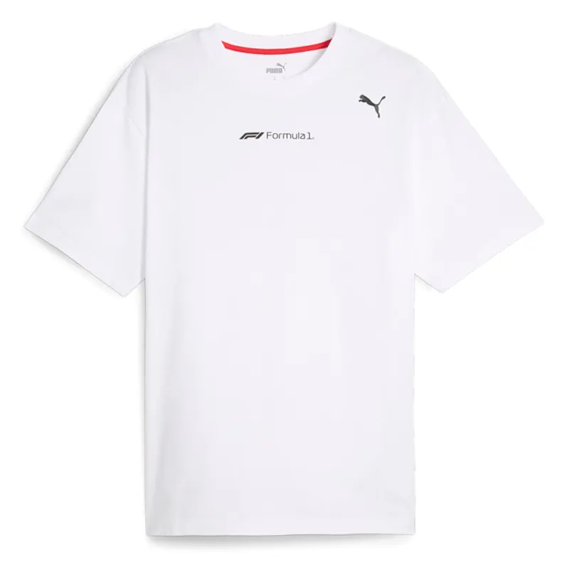 F1 Statement Graphic Crew Neck Short Sleeve T-Shirt sold by Shoebacca