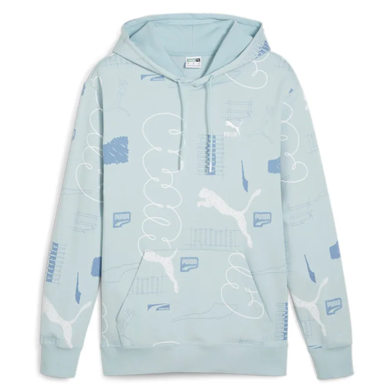 Classics Brand Love Pullover Hoodie made by Puma
