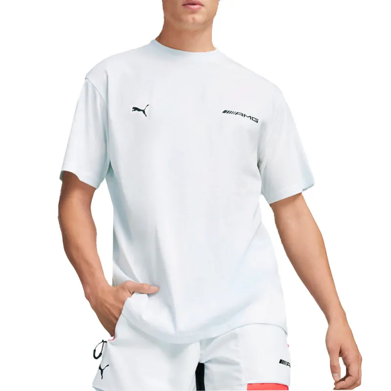 AMG Statement Graphic Crew Neck Short Sleeve T-Shirt made by Puma
