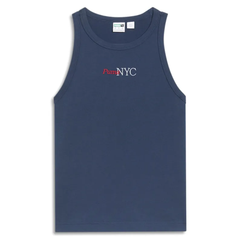 Nyc Running Laps Crew Neck Tank Top made by Puma