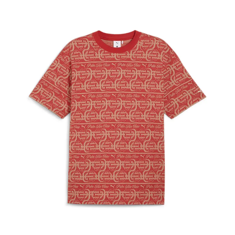Graphic Crew Neck Short Sleeve T-Shirt X PTC made by Puma
