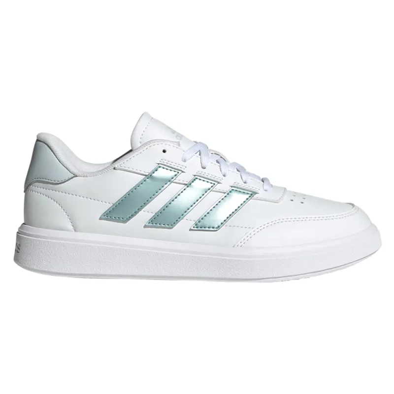 Courtblock Metallic Lace Up Sneakers made by Adidas