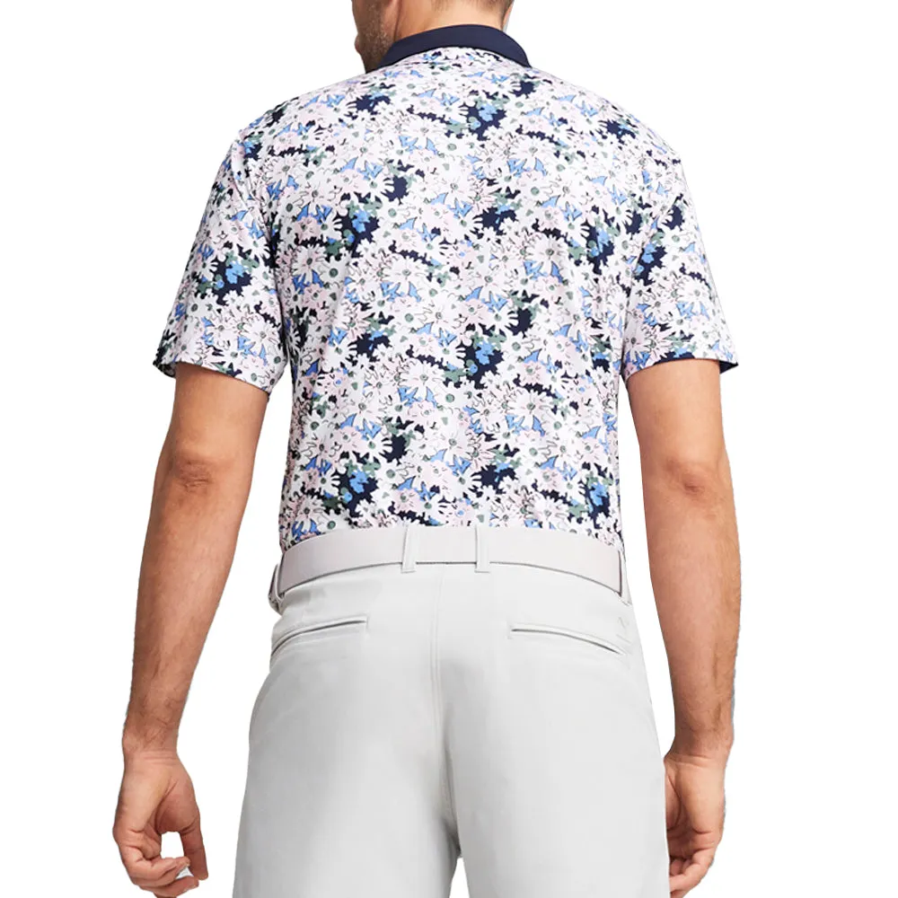 AP Floral Short Sleeve Polo Shirt sold by Shoebacca product image thumbnail 2