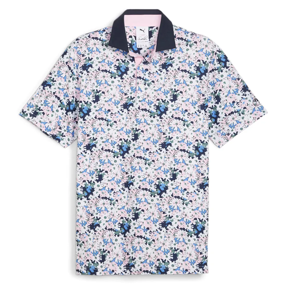 AP Floral Short Sleeve Polo Shirt sold by Shoebacca product image thumbnail 3