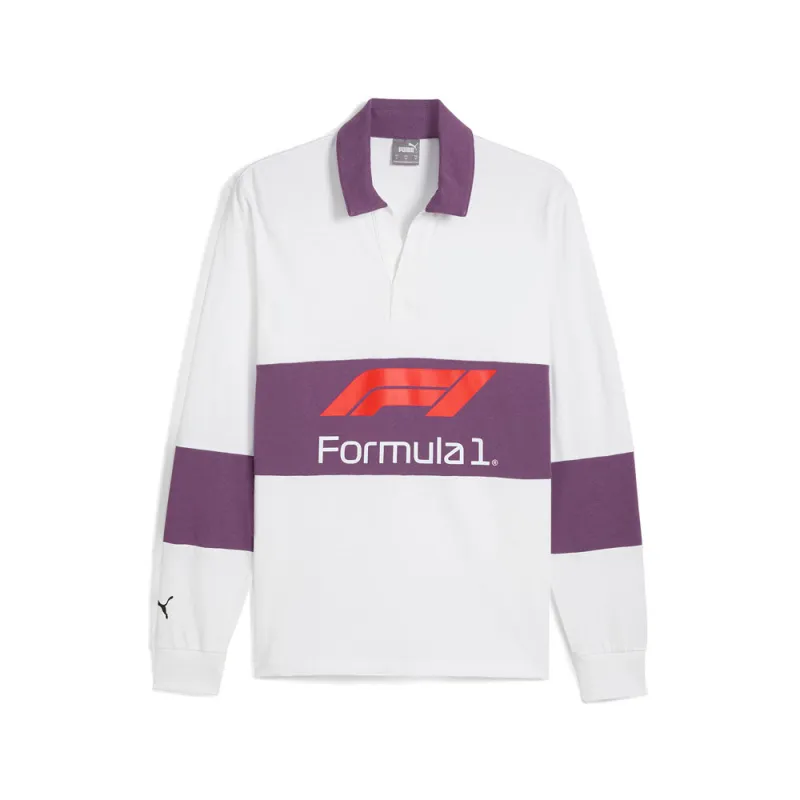 F1 Rugby Long Sleeve Polo Shirt made by Puma