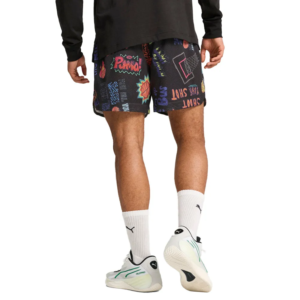 Getting Crafty Mesh Basketball Athletic Shorts sold by Shoebacca product image thumbnail 4