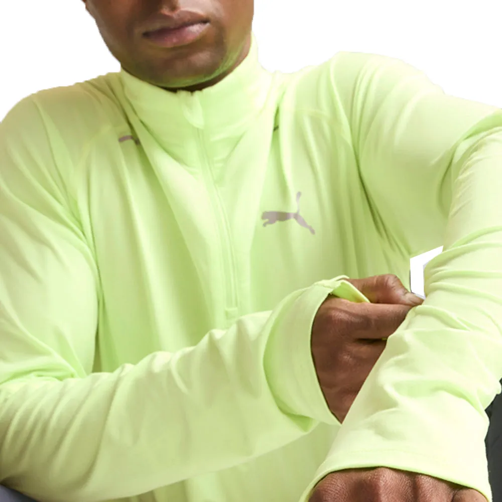 Run Cloudspun Mock Neck Long Sleeve Quarter Zip Pullover Shirt sold by Shoebacca product image thumbnail 5