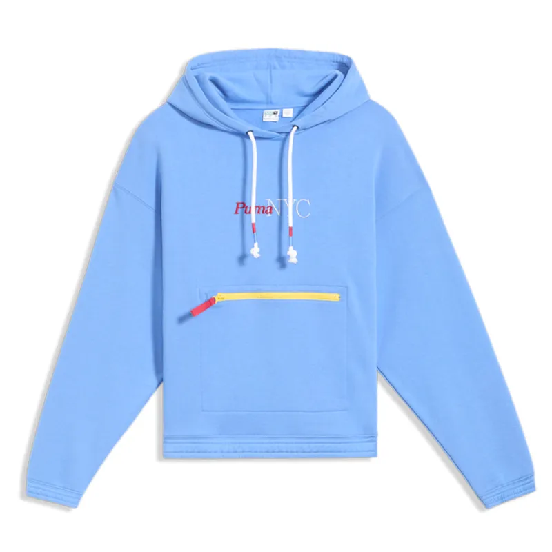 NYC Running Laps Pullover Hoodie made by Puma