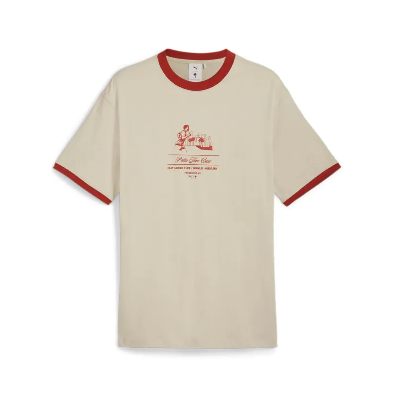 PTC Ringer Graphic Crew Neck Short Sleeve T-Shirt made by Puma